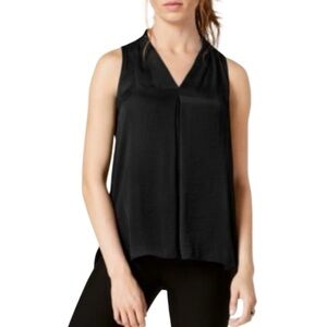 Vince Camuto Black Sleeveless Blouse